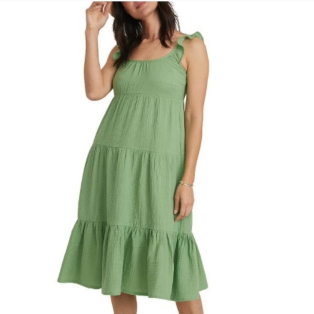 Marine Layer Jude Flutter Sleeve Dress - Picture 4 of 15